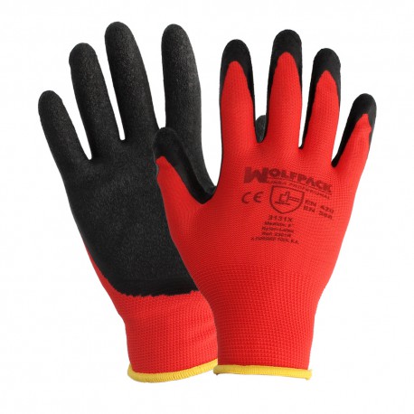 Guantes Latex / Nylon Gripflex Talla  6" (Par)