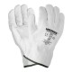 Guantes Piel FLOR  9" C/Colgador (Par)