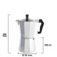 Cafetera Aluminio 6 Tazas (300 ml.) Classic