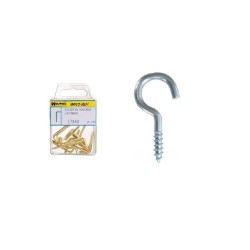 Hembrilla Abierta Zincada 16x30 mm. 22 unidades