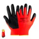 Guantes Latex / Nylon Gripflex Con Colgador Talla  8" (Par)