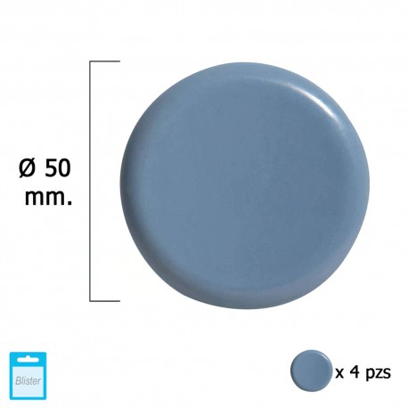 Deslizante Gris Ptfe Ø50 (Blister 4 Unidades)