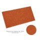 Talocha Espuma Naranja / Aluminio 24 x 12 cm.