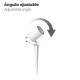 Foco Jardin Con Pincho Blanco GU10 IP65