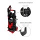 Hidrolimpiadora Alta Presión 180 Bares 2.400 Watt. Con Accesorios 390 Litros / Hora. Limpiadora de Agua Con Deposito Detergente
