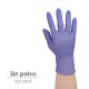 Guante Desechable Nitrilo Azul  M 3,5 gms. Caja 100 unidades.