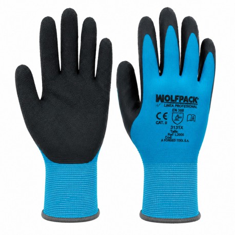 Guantes Latex Foam Impermeable 9" (Par)