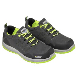 Deportiva Seguridad Maurer S1 Modelo Resia Antideslizante con Suela Composite y Resistencia a los Hidrocarburos Talla 40.