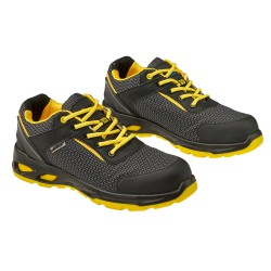 Zapato Bajo Seguridad Maurer S3L Modelo Amerina Antideslizante con Suela Composite y Resistencia a los Hidrocarburos Talla 44