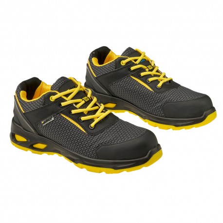 Zapato Bajo Seguridad Maurer S3L Modelo Amerina Antideslizante con Suela Composite y Resistencia a los Hidrocarburos Talla 38