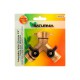 Adaptador Manguera Laton 2 Tomas Macho 3/4", Duplicador Grifo, Adaptador 2 Vias, Entrada 3/4" Hembra