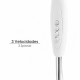 Ventilador Pie Blanco 45 Watt  - 1,2 Metro Alto.