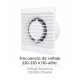 Extractor Aire Ø 100 mm. / 14 Watt.