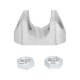 Sujetacables Galvanizado 11 mm.7/16" Uso Domestico
