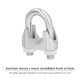 Sujetacables Galvanizado 24 mm. 1" Uso Domestico