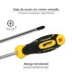 Destornillador Mango Bimaterial Phillips Nº 2 / 100 mm. Destornillador Plano, Cromo Vanadio,