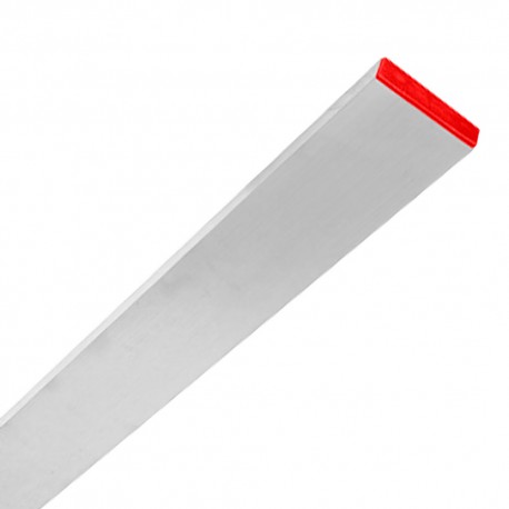 Regla Aluminio Rectangular Para Alisar Mortero 80x20 mm. Longitud 300 cm.