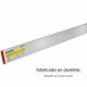 Regla Aluminio Rectangular Para Alisar Mortero 80x20 mm. Longitud 150 cm.