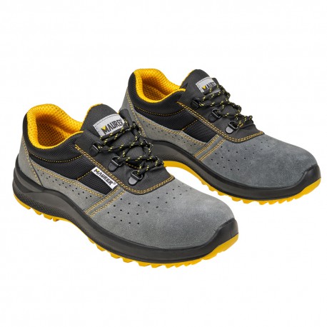 Zapato Seguridad Maurer S1 Modelo Vittoria Transpirables concon suela y puntera antiperforación Talla 38.
